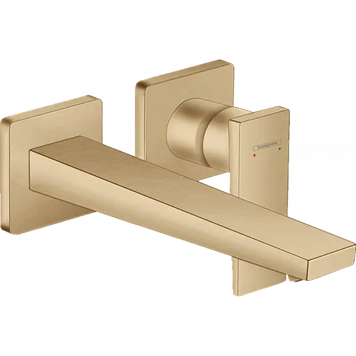 Змішувач Hansgrohe Metropol для раковини зі стіни 225 мм Brushed Bronze 32526140 Бронза - фото 1