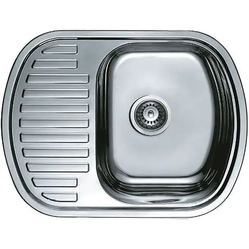 Мойка кухонная HAIBA 63x49 satin (HB0552) - фото 1