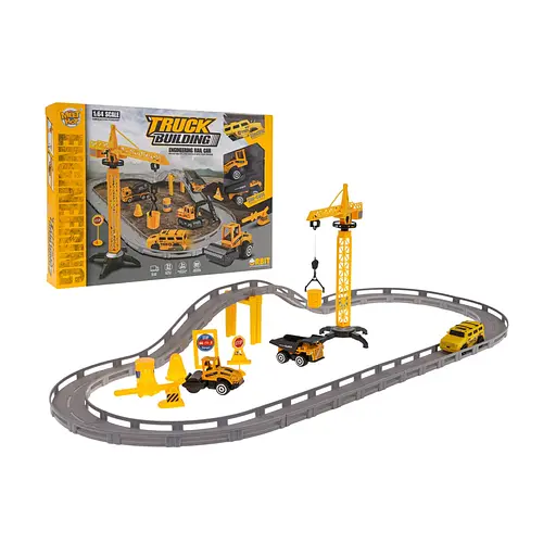 Стройплощадка конструктор с аксессуарами для детей