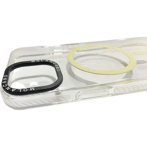 Чохол-накладка Molan Cano Силікон MagSafe для Apple iPhone 13 (clear) - фото 4