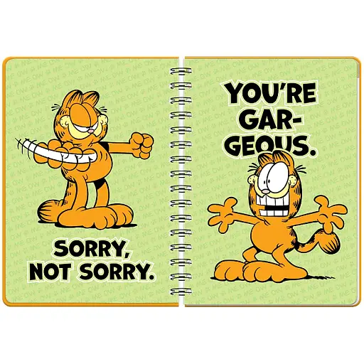 Щоденник на спіралі Kite Garfield тверда обкладинка (GF26-438) - фото 6