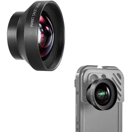 Ширококутний об’єктив для смартфона Neewer LS-42 18мм 100° HD з різьбою 17 мм
