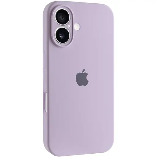 Чохол Epik Silicone Case Full Camera Protective AA для Apple iPhone 16, 6.1 Бузковий/Lilac - фото 1