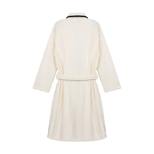 Женский халат Ardesto Stripe размер L/XL белый (ART2120LSL) - фото 9