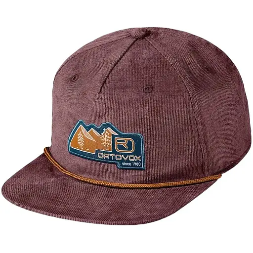 Кепка Ortovox Vintage Badge Cap Burgundy (1054-025.001.1179)