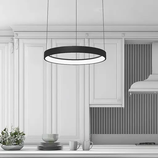 Підвісний світильник MJ-Light RING 38 30W 4000K SBK 11001 - фото 1