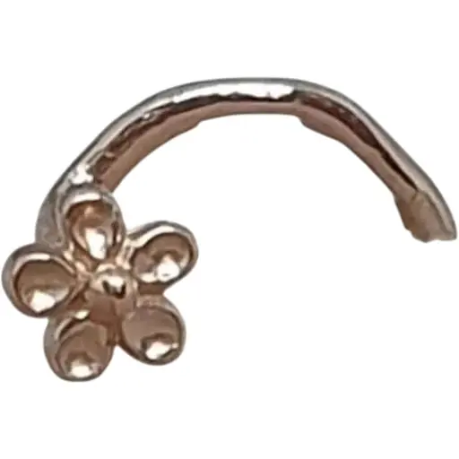 Золота сережка-пірсинг Dear в ніс Dear. 1009