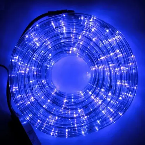 Світлодіодна стрічка LED 100м 220V Дюралайт Синя - фото 6