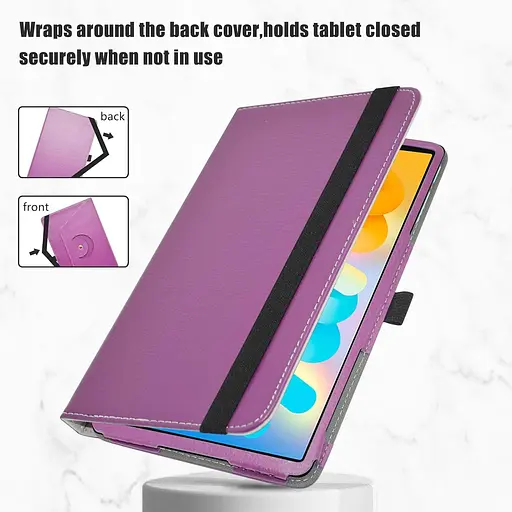 Чехол для планшета LiuShan совместимый с TECLAST M50 Mini Rotation Case, 360 градусов вращающаяся подставка PU чехол для 8,7-дюймового - фото 2