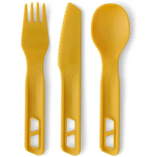 Набор столовых принадлежностей Sea To Summit Passage Cutlery Set 3 предмета Arrowwood Yellow (1033-STS ACK035021-120905)