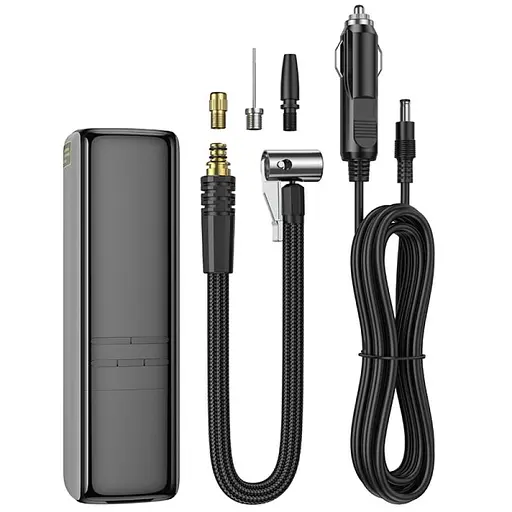 Автомобільний насос Borofone FC1 Air Pump Black Gray - фото 3