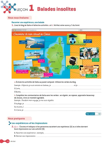 Cosmopolite Niveau 2: Cahier d'activites + CD audio - фото 17