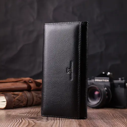 Кожаный женский кошелек ST Leather 18.5х9х3 см acs0028453 - фото 7