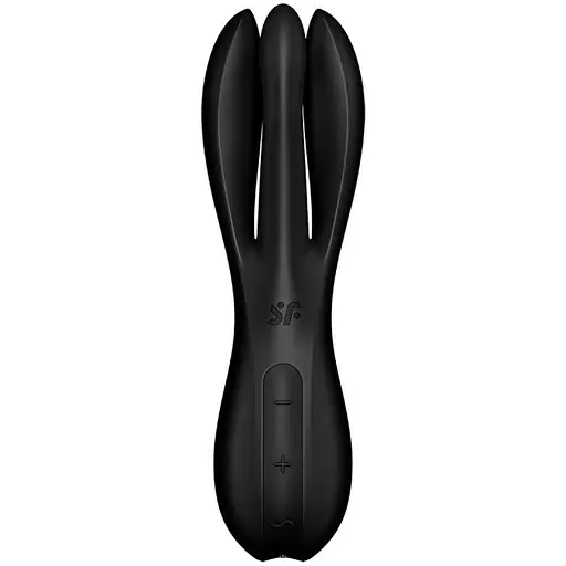Вібратор Satisfyer Threesome 2 14 см чорний