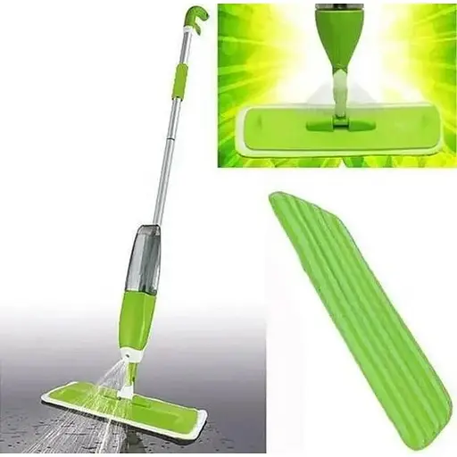 Швабра лентяйка healthy spray mop с распылителем воды - фото 4