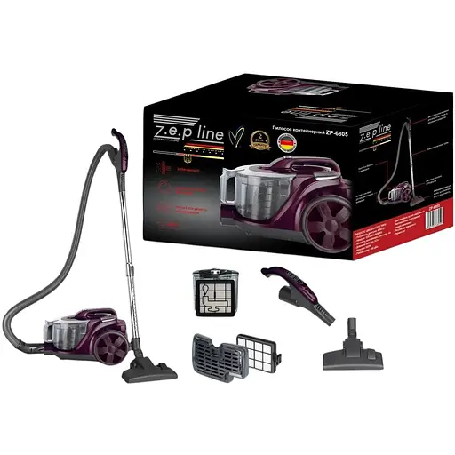 Пылесос контейнерный Zepline ZP-6805 4 л сиреневый