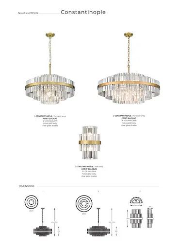 Люстра CONSTANTINOPLE P0567-12A-2GAC Zuma Line - фото 2
