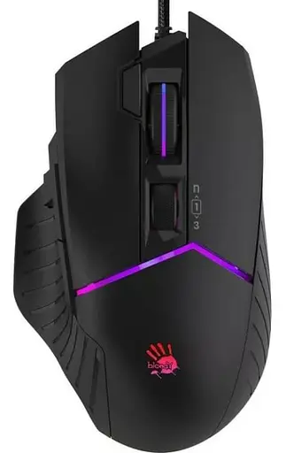 Мышь Bloody A4Tech W95 Max USB Black (W95 Max (Black)) Б/у - фото 1