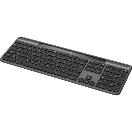 Клавіатура Logitech Slim Solar+ 2.4GHZ/BT Graphite (920-013764) - фото 3