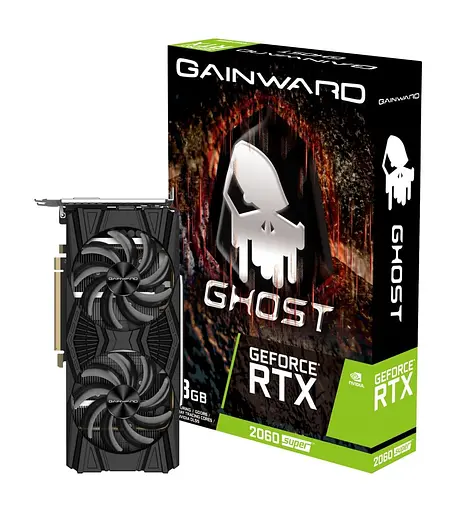 Видеокарта Gainward RTX 2060 8Gb Super Ghost (NE6206S018P2-1160X-1) (GDDR6, 256 bit, PCI-E v3.0) Б/у - фото 5