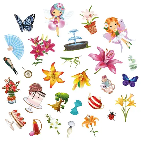 Квіткові феї. Лілея. 60 наліпок - фото 5