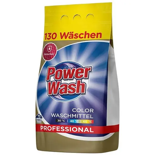 Уцінка. Пральний порошок Power Wash Color 7.8 кг