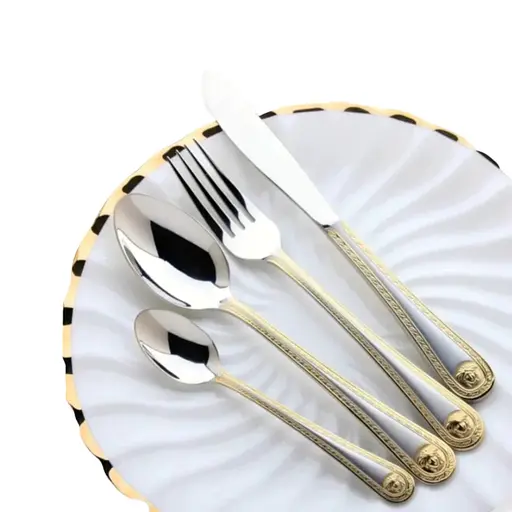 Набор столовых приборов Bachmayer Versace BM-7882 нержавеющая сталь на 12 персон в кейсе 72 предмета - фото 3