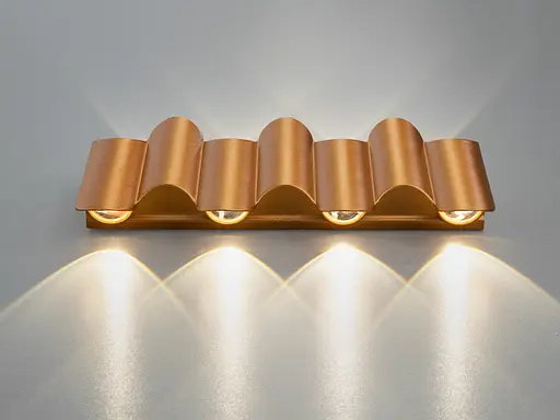 Фасадний LED світильник Diasha бронза 5 W up down - фото 2