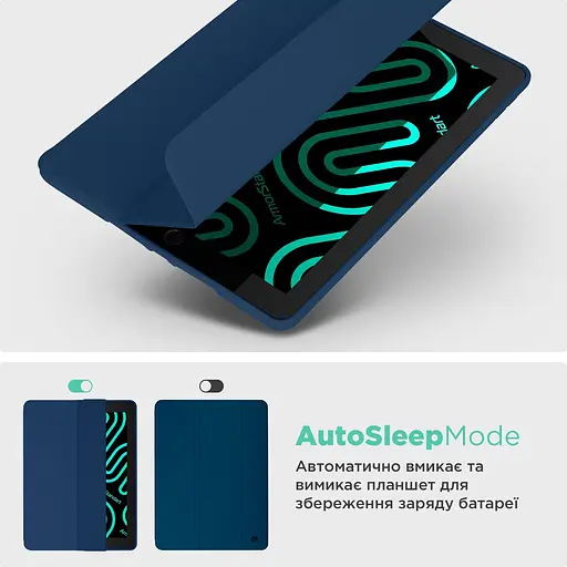 Чохол-книжка ArmorStandart Smart Fold Pen для Samsung Galaxy Tab S10 FE+ Dark Blue (ARM85555) [151845] - фото 7