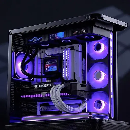 Вентилятор JONSBO ZC-360W 3in1 White - фото 9