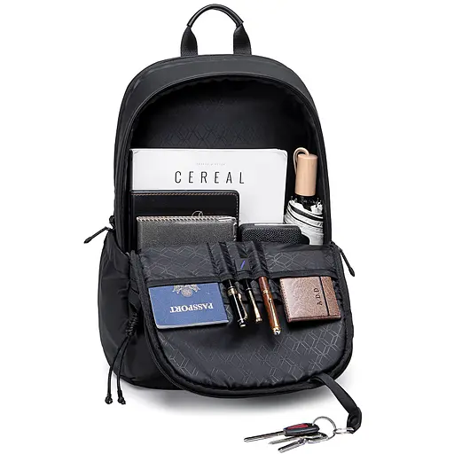 Рюкзак Arctic Hunter B00536 для ноутбука до 15,6 дюймов Черный - фото 4