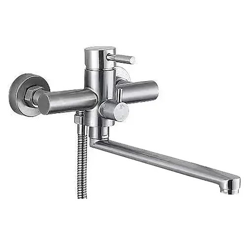 Змішувач для ванни Haiba SUS-006 Euro нержавіюча сталь HB9610 - фото 1