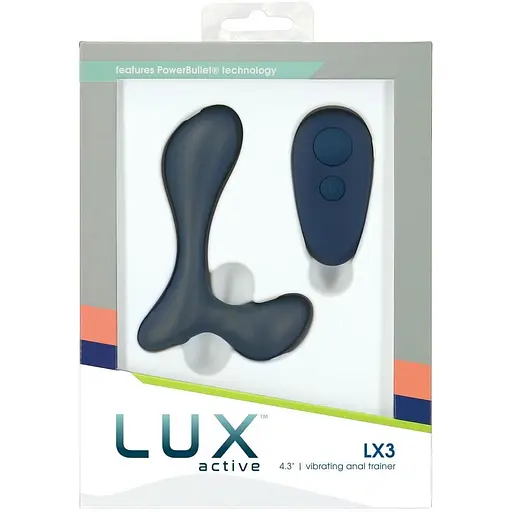 Вібромасажер простати Lux Active LX3 Vibrating Anal Trainer пульт ДК - фото 4