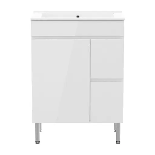 Тумба з умивальником RJ Fly 60 см RJ84600 Білий - фото 3