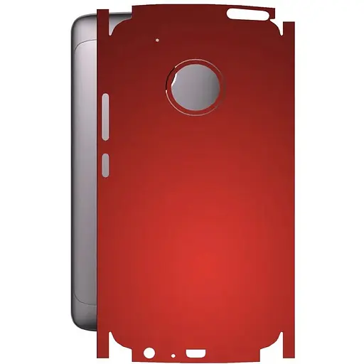 Защитная пленка StatusSKIN для Motorola Moto G5 Plus Корпус Винил красная матовая - фото 1