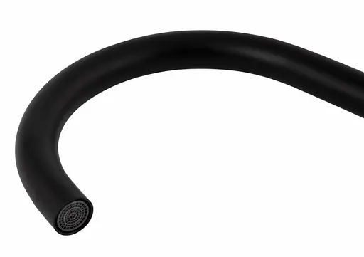 Змішувач для кухні Brinex Pure 015F U-образний Black Matt BRIPUR015FBLM - фото 2