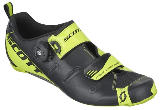 Веловзуття Scott Tri Carbon 43 Чорний/Жовтий (1081-242135.4755.016) - фото 2
