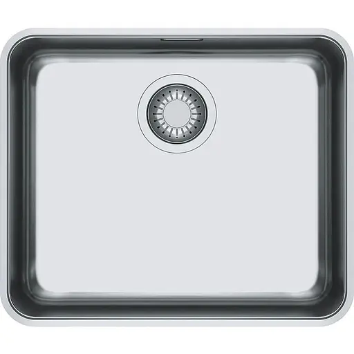 Кухонна мийка Franke Aton, нерж.сталь, прямокутник, без крил, 510х430х180мм, чаша - 1, накладна, ANX 110-48, нерж полірів.