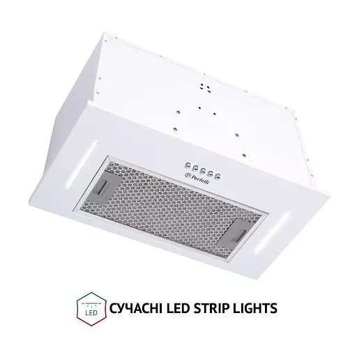 Вытяжка полновстраиваемая Perfelli BI 5453 WH 850 LED Strip - фото 4