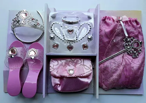 Набір для дівчинки Принцеса 3-6 років (корона, чарівна паличка, туфельки) - фото 2