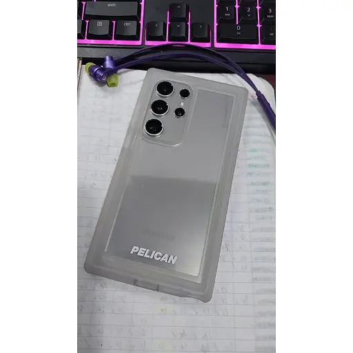 Протиударний чохол із кліпсою Pelican Voyager аналог OtterBox Defender для Samsung Galaxy S24 Ultra (6.8") Clear - фото 7