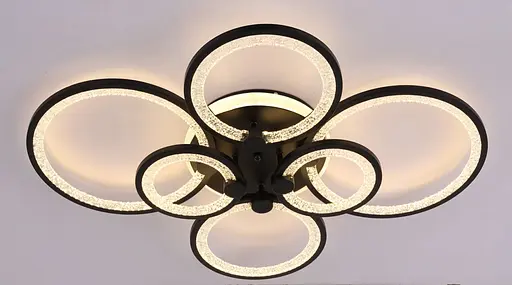 Люстра світлодіодна V K39556-2+2+2 TL BK