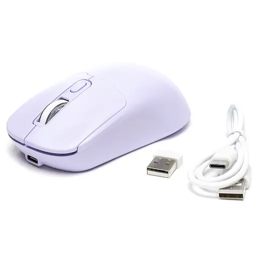 Мышь Hölmer офисная беспроводная сиреневая (MW-02OF) - фото 17