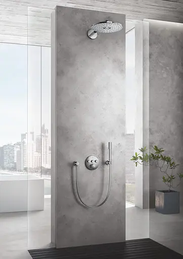 Ручний душ 1 режим струменя Grohe Rainshower Aqua Stick 26465000, Хром - фото 5