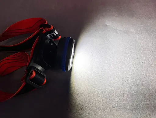 Акумуляторний налобний ліхтар на голову X-Balog NF-856 з червоним світлом для нічної рибалки - фото 3