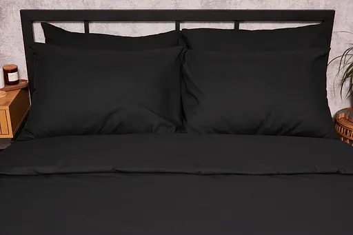 Набор наволочек Moon&Star Бязь Gold Люкс Black 40х60 см 2 шт - фото 1