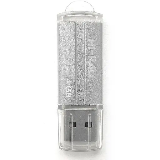 Флеш накопитель USB 4Gb Hi-Rali Corsair серебристый USB 2.0 (HI-4GBCORSL) - фото 1