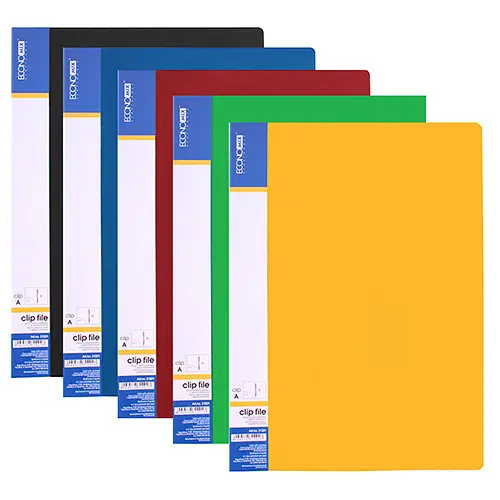 Папка з 10 файлами А4 E30601 Economix (4044572306012) Червоний - фото 2