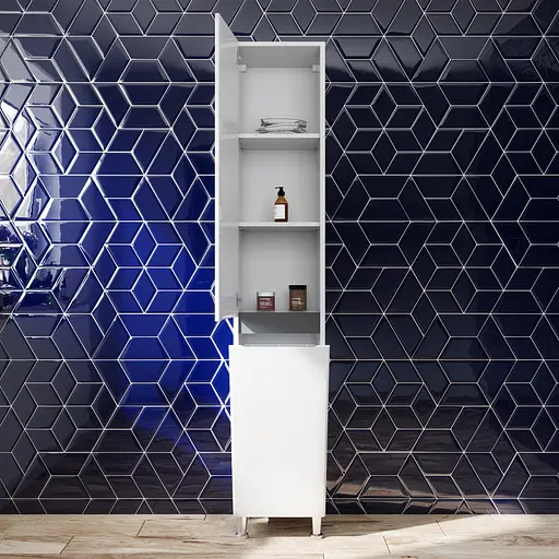 Пенал напольный AM.PM X-Joy 35 см левосторонний с корзиной (M85CSL0351WG38) - фото 3