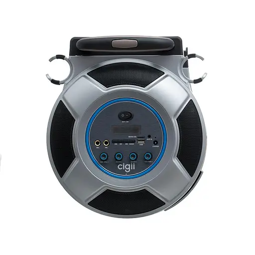 Колонка стерео Beecaro Cigii S36 бумбокс 2.1 на коліщатках акустична система з мікрофоном - фото 5